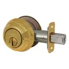 Grade 1 Double Cylinder Deadbolt; Polished Brass, SC1