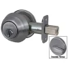 Grade 1 Single Cylinder Deadbolt; Satin Nickel, SC1