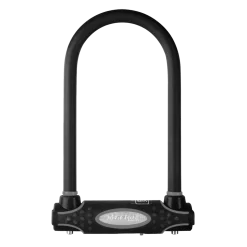 6in (15cm) Wide Hardened Steel U-Lock with 8-1/4in (21cm) Shackle Clearance