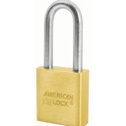 1-3/4in (44mm) Solid Brass BumpStop® Pin Tumbler Padlock with 2in (51mm) Shackle, Keyed Alike