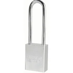 1-1/2in (38mm) Solid Steel Rekeyable Pin Tumbler Padlock with 3in (76mm) Shackle