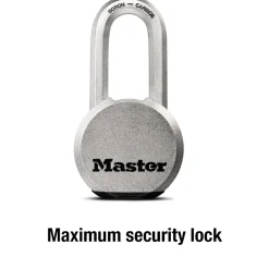 2-1/2in (64mm) Wide Magnum® Solid Steel Body Padlock with 2in (51mm) Shackle