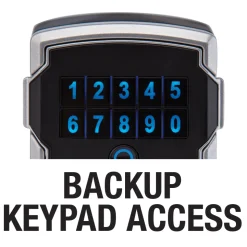 Portable Bluetooth® Lock Box for Keys with 1-13/16 in (46 mm) Shackle